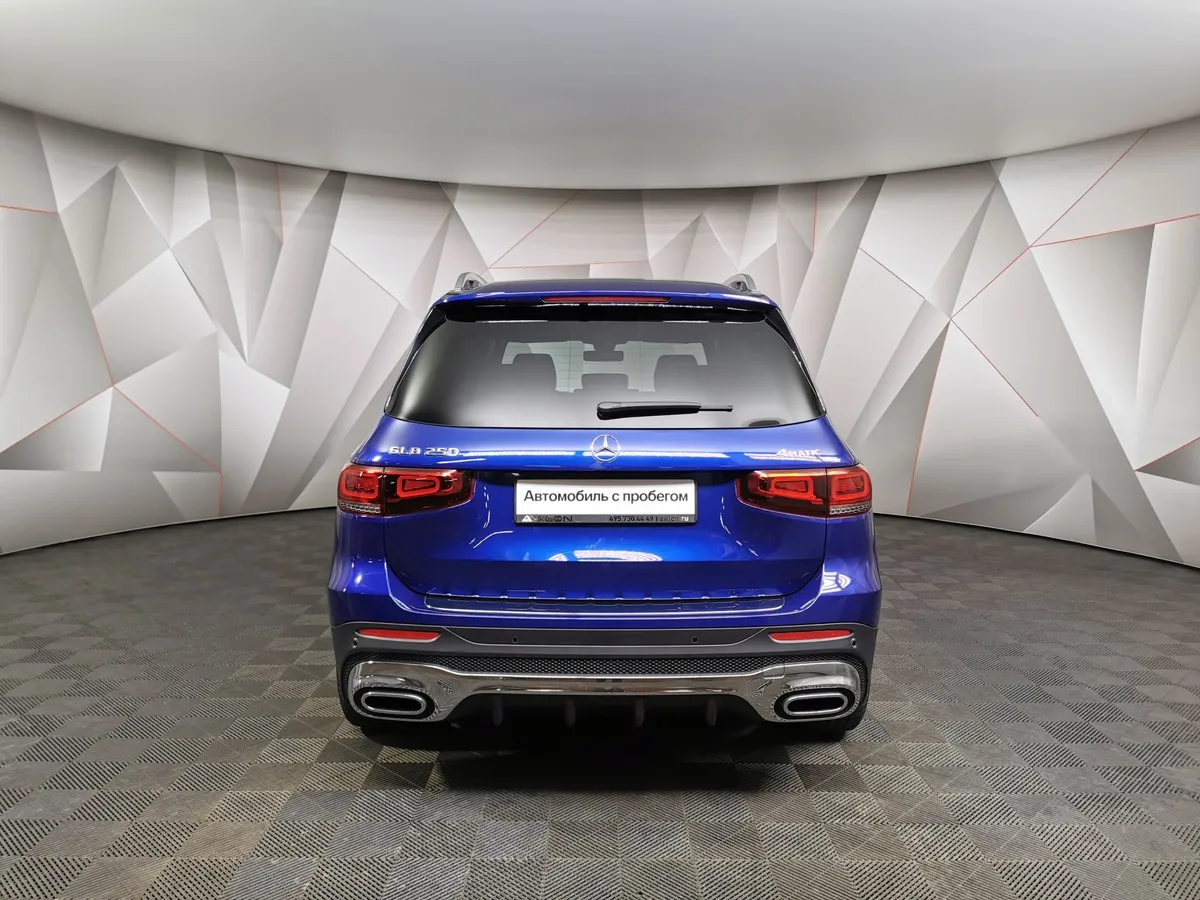 Mercedes-Benz GLB 250 8G-DCT 4MATIC (224 л.с.) Sport Синий в АВИЛОН. Слайд №8