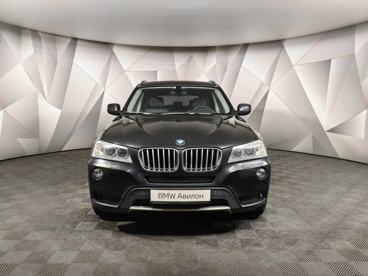 BMW X3 xDrive28i AT (245 л.с.) Base Локальная сборка Черный в АВИЛОН. Слайд №3