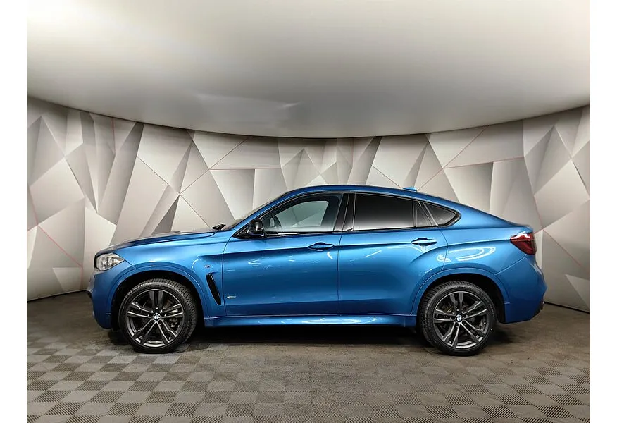 BMW X6 xDrive30d Steptroniс (249 л.с.) Голубой в АВИЛОН. Слайд №5