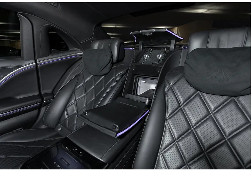 Mercedes-Benz S-Класс Maybach S 580 9G-Tronic 4Matic (503 л.с.) Night Series Черный в АВИЛОН. Слайд №34