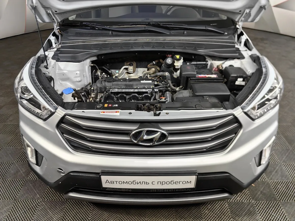 Hyundai Creta 1.6 AT AWD (121 л.с.) Comfort Plus + Advanced Серебристый в АВИЛОН. Слайд №11