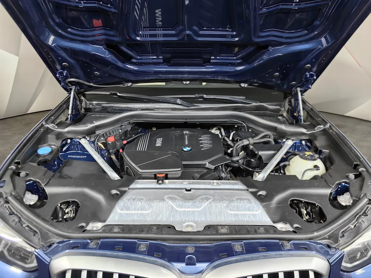 BMW X3 xDrive20d AT (190 л.с.) Lifestyle Синий в АВИЛОН. Слайд №10