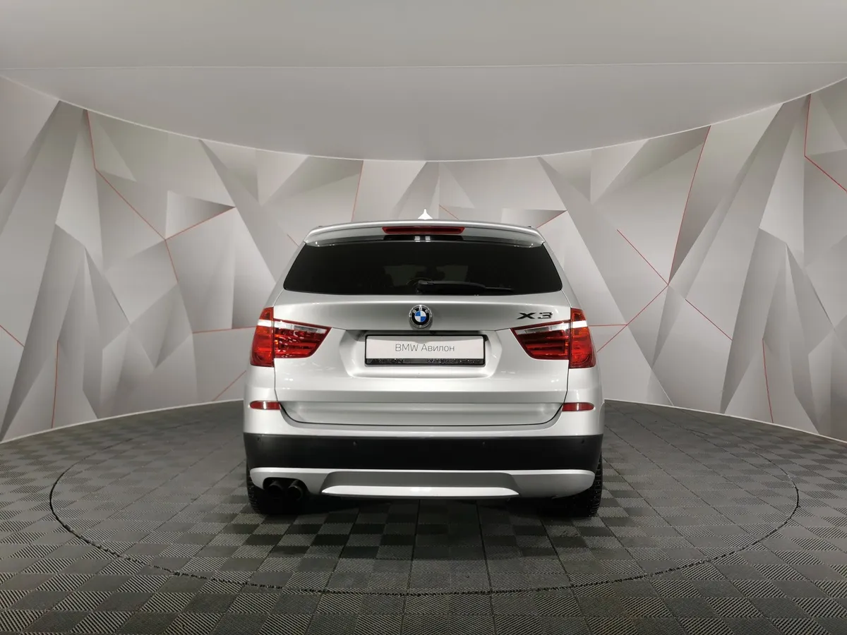 BMW X3 xDrive28i AT (245 л.с.) Серебристый в АВИЛОН. Слайд №4