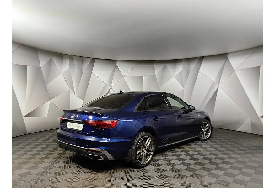 Audi A4 2.0 TFSI S tronic quattro (249 л.с.) Sport Синий в АВИЛОН. Слайд №2