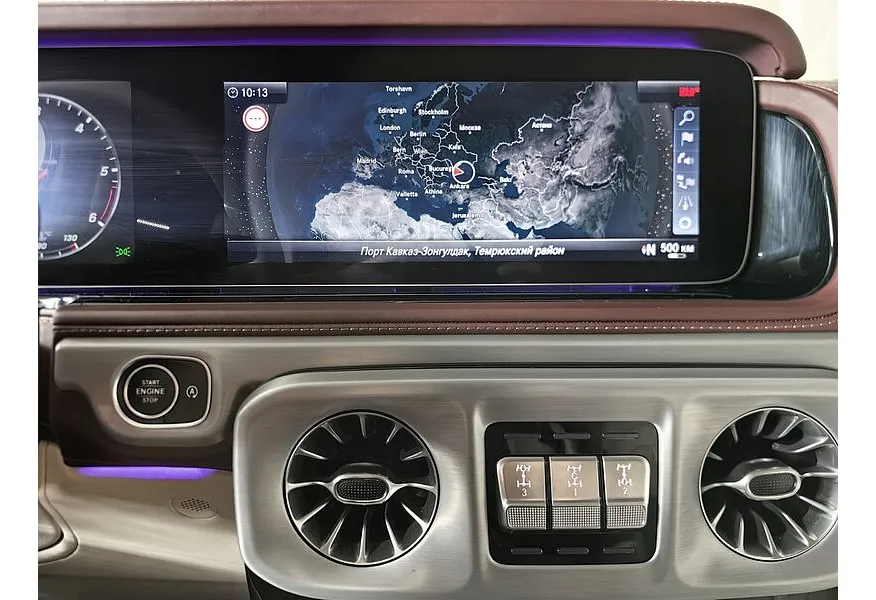 Mercedes-Benz G-Класс G 400 d 9G-Tronic 4Matic (330 л.с.) Синий в АВИЛОН. Слайд №24