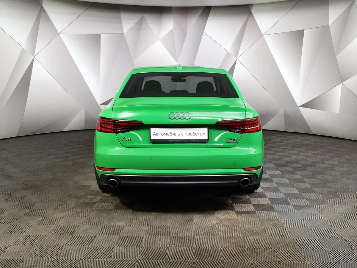 Audi A4 2.0 TFSI S tronic quattro (245 л.с.) Design Зеленый в АВИЛОН. Слайд №8