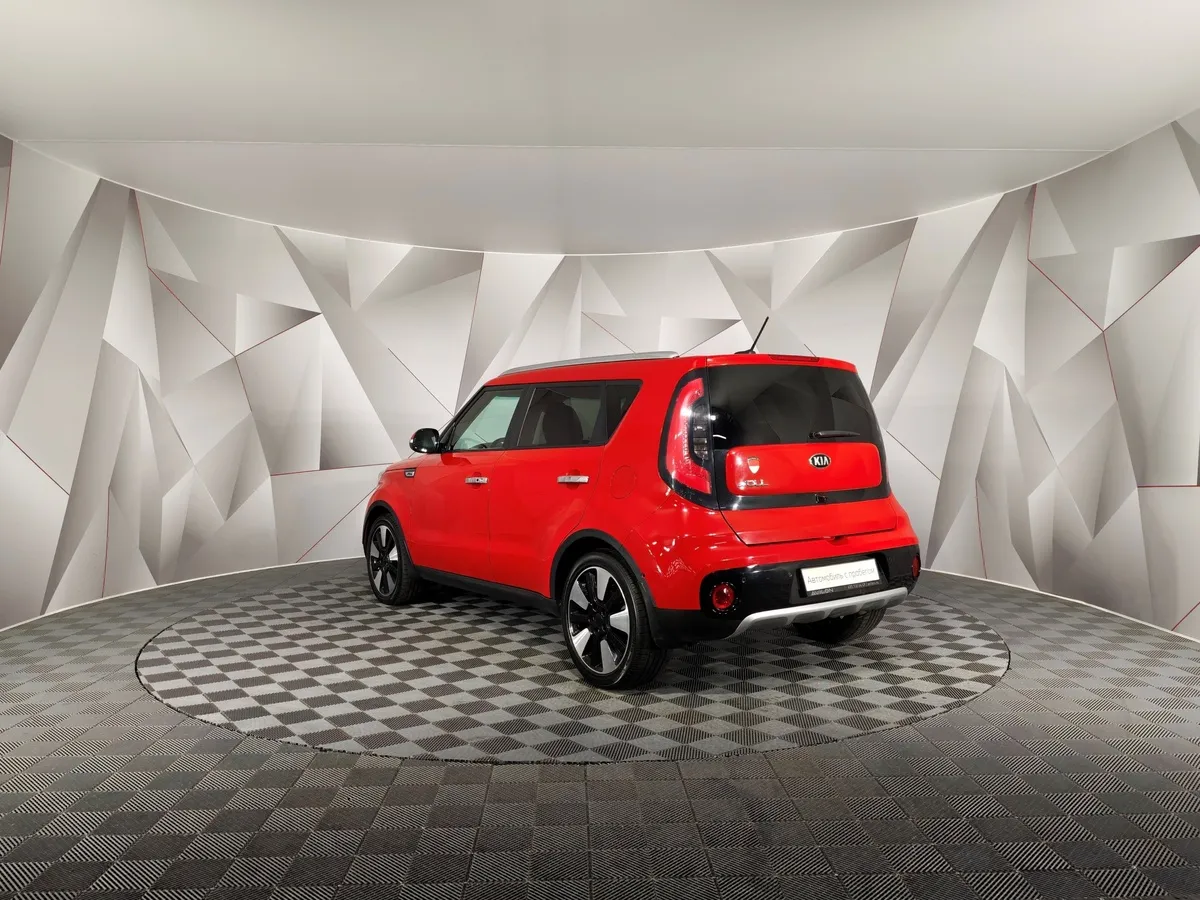 Kia Soul 2.0 MPI AT (150 л.с.) Premium Plus Красный в АВИЛОН. Слайд №4