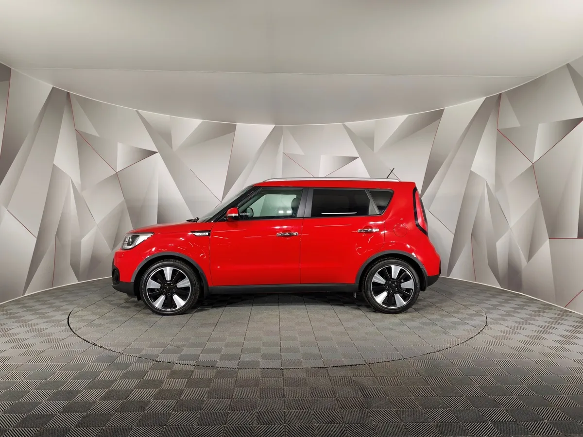 Kia Soul 2.0 MPI AT (150 л.с.) Premium Plus Красный в АВИЛОН. Слайд №5