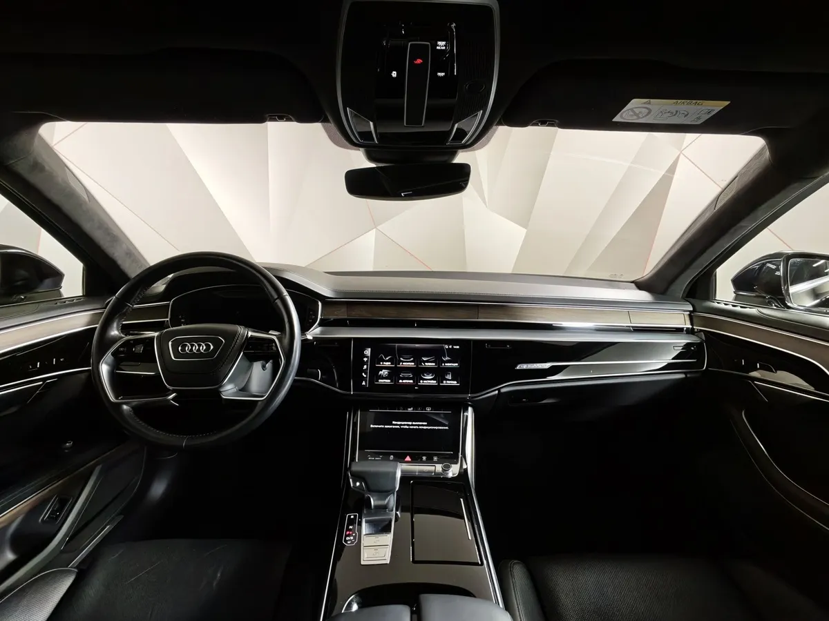 Audi A8 3.0 TFSI L tiptronic quattro (340 л.с.) Черный в АВИЛОН. Слайд №14