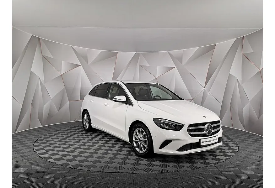 Mercedes-Benz B-Класс B 200 7-G DCT (150 л.с.) Limited Белый в АВИЛОН. Слайд №3