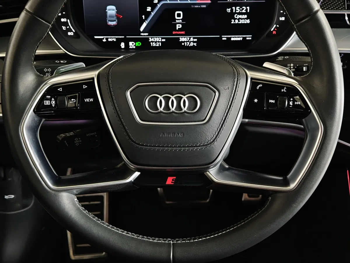 Audi S8 4.0 TFSI Quattro Tiptronic (571 л.с.) Черный в АВИЛОН. Слайд №31