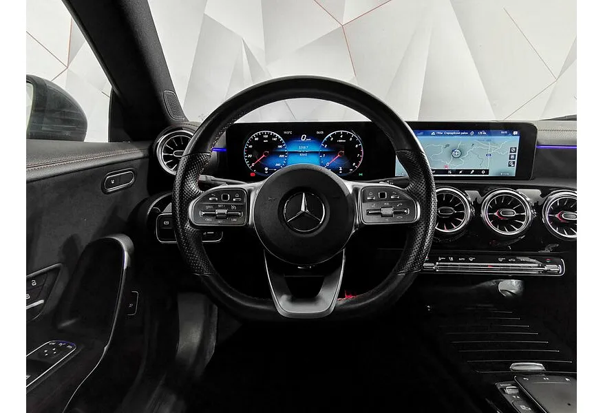 Mercedes-Benz CLA 200 7G-DCT (150 л.с.) Sport Серый в АВИЛОН. Слайд №19