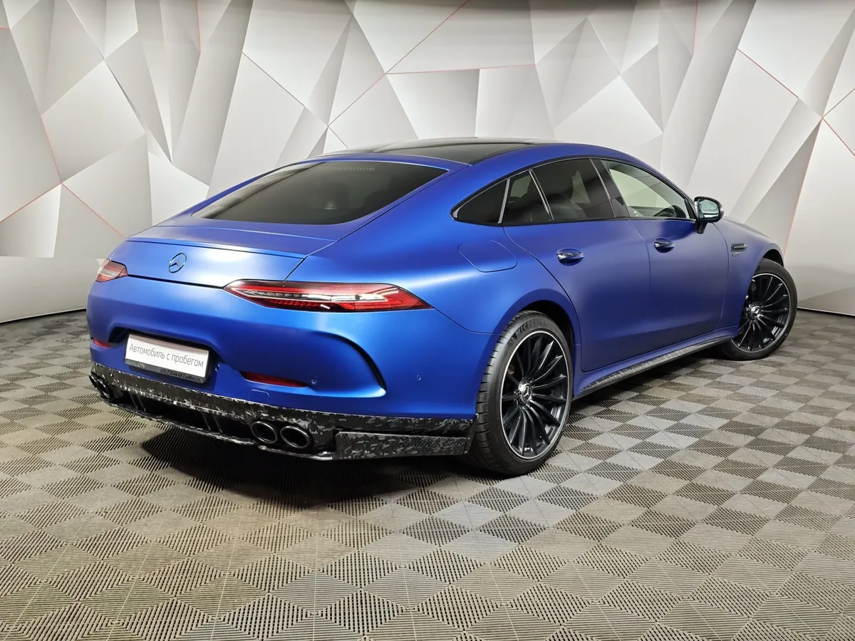 Mercedes-Benz AMG GT 43 4MATIC SPEEDSHIFT TCT 9G (367 л.с.) Синий в АВИЛОН. Слайд №2