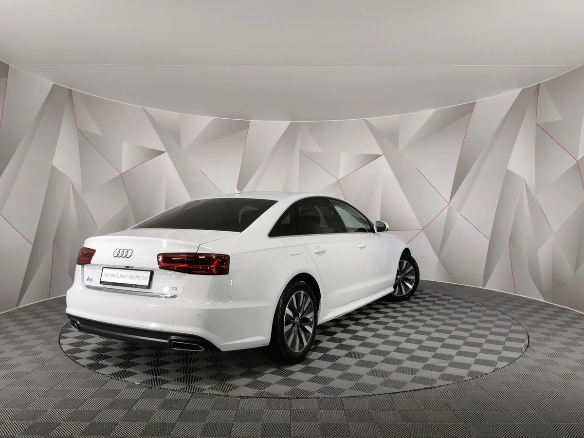 Audi A6 1.8 TFSI S tronic (190 л.с.) Белый в АВИЛОН. Слайд №2