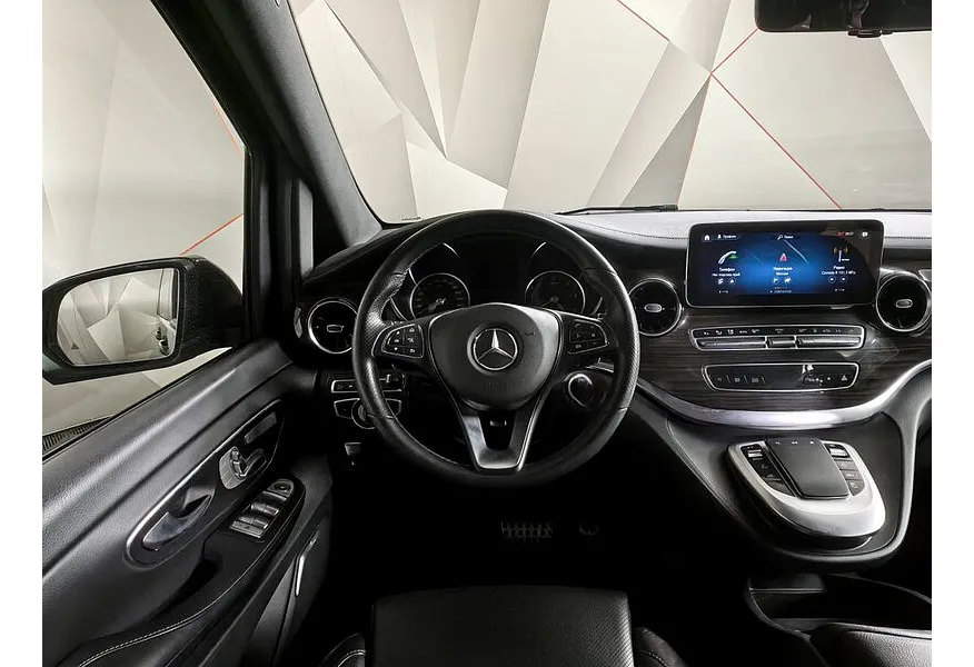 Mercedes-Benz V-Класс V 300 L3 4Motion 9G-Tronic (239 л.с.) Черный в АВИЛОН. Слайд №19