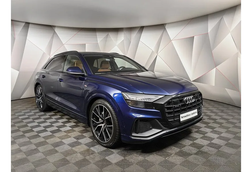 Audi Q8 45 TDI Tiptronic quattro (249 л.с.) Синий в АВИЛОН. Слайд №3