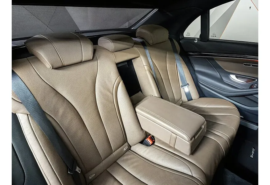 Mercedes-Benz S-Класс S 350 d 9G-Tronic 4Matic длинная база (249 л.с.) Серый в АВИЛОН. Слайд №17