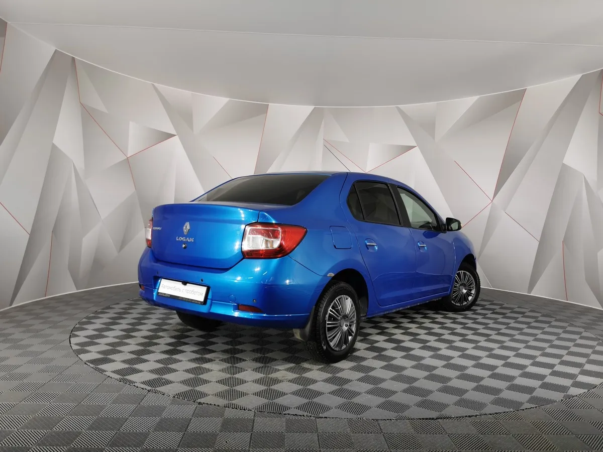 Renault Logan 1.6 AT (102 л.с.) Синий в АВИЛОН. Слайд №2