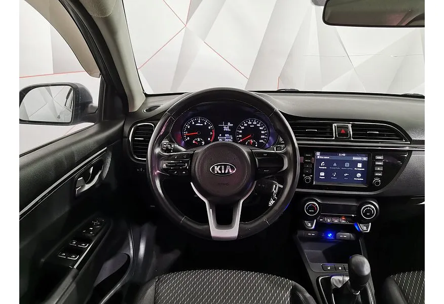 Kia Rio 1.6 MT (123 л.с.) Prestige Серый в АВИЛОН. Слайд №20
