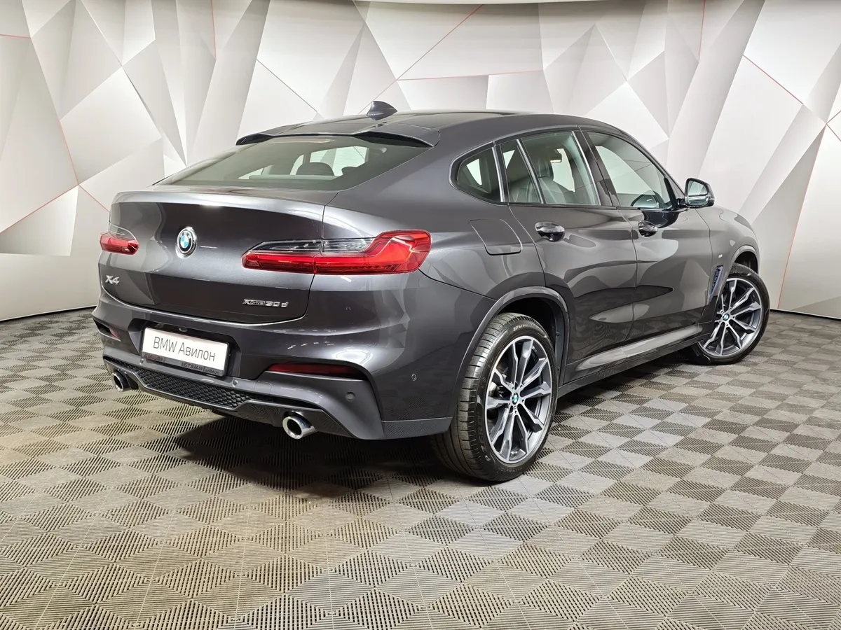 BMW X4 xDrive30d Steptronic (249 л.с.) Серый в АВИЛОН. Слайд №2