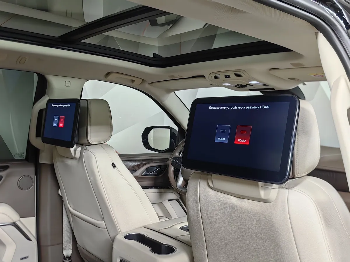 GMC Yukon 6.2 AT 4WD (420 л.с.) Черный в АВИЛОН. Слайд №26