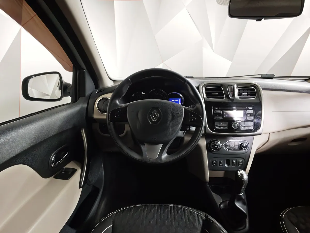 Renault Logan 1.6 MT (102 л.с.) Белый в АВИЛОН. Слайд №20
