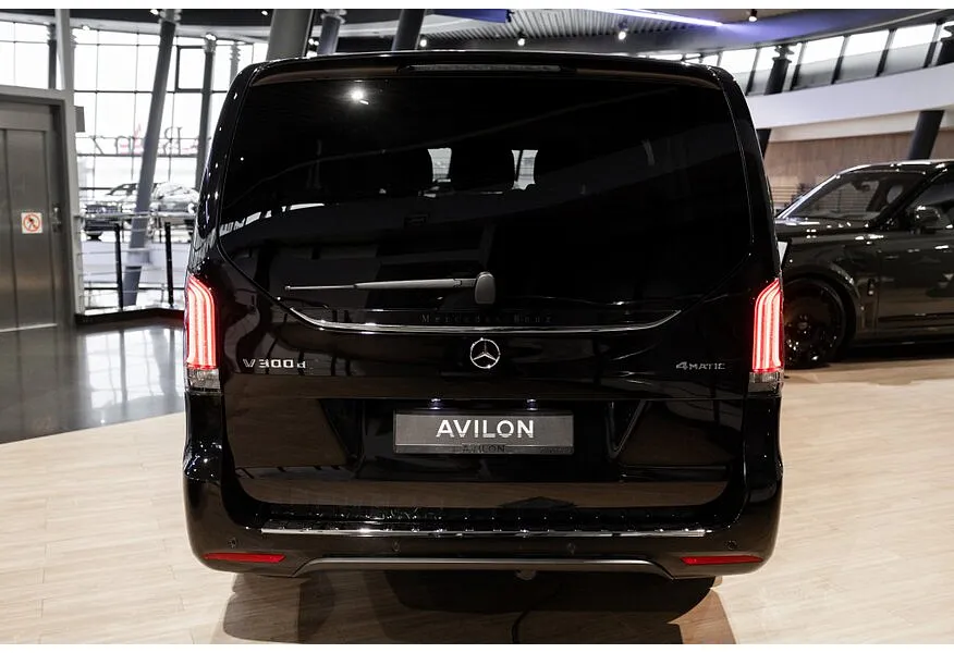 Mercedes-Benz V-Класс V 300 d L3 4MATIC 9G-TRONIC (237 л.с.) Avantgarde Черный в АВИЛОН. Слайд №6