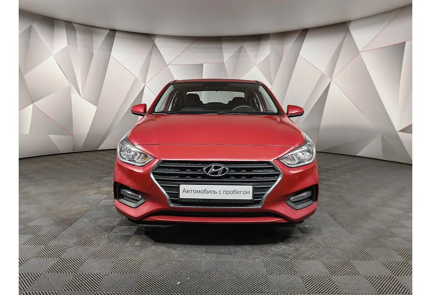 Hyundai Solaris 1.6 AT (123 л.с.) Active Plus Красный в АВИЛОН. Слайд №5