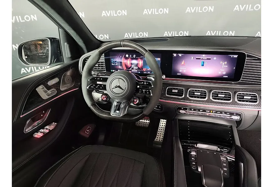 Mercedes-Benz GLE 63 S 9G 4MATIC+ (612 л.с.) Черный в АВИЛОН. Слайд №12