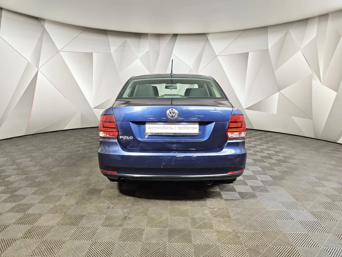 Volkswagen Polo 1.6 MPI AT (110 л.с.) Comfortline Синий в АВИЛОН. Слайд №8