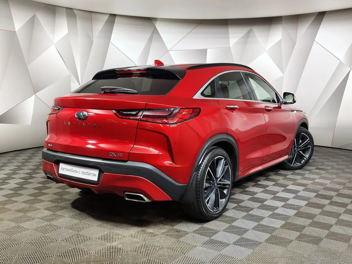 Infiniti QX55 2.0 CVT AWD (249 л.с.) Красный в АВИЛОН. Слайд №2