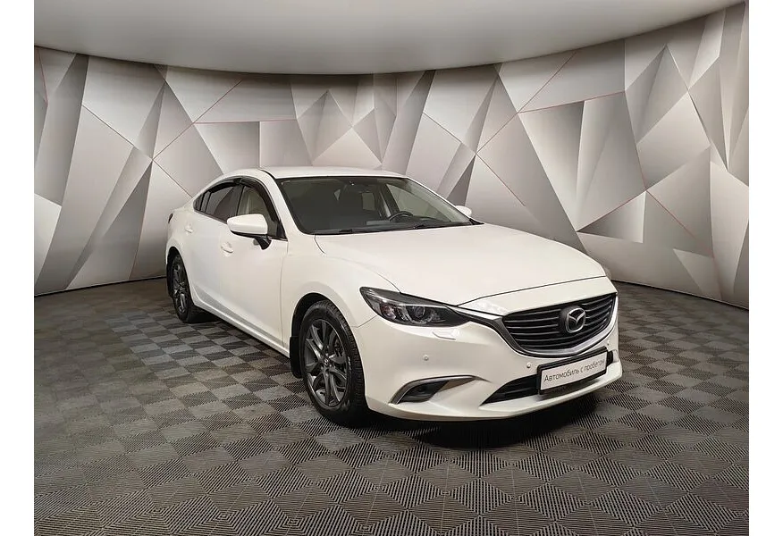 Mazda 6 2.5 SKYACTIV-G AT (192 л.с.) Белый в АВИЛОН. Слайд №3