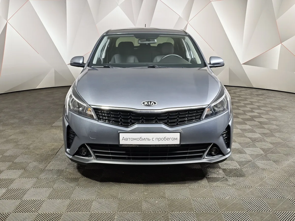 Kia Rio 1.6 AT (123 л.с.) Серый в АВИЛОН. Слайд №7