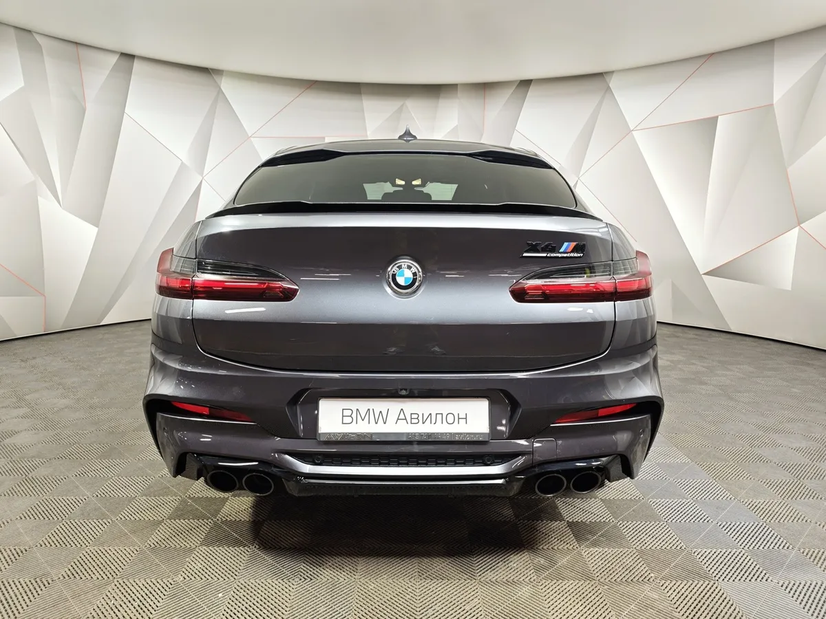BMW X4 M 3.0 Steptronic xDrive (510 л.с.) M Competition Серый в АВИЛОН. Слайд №4