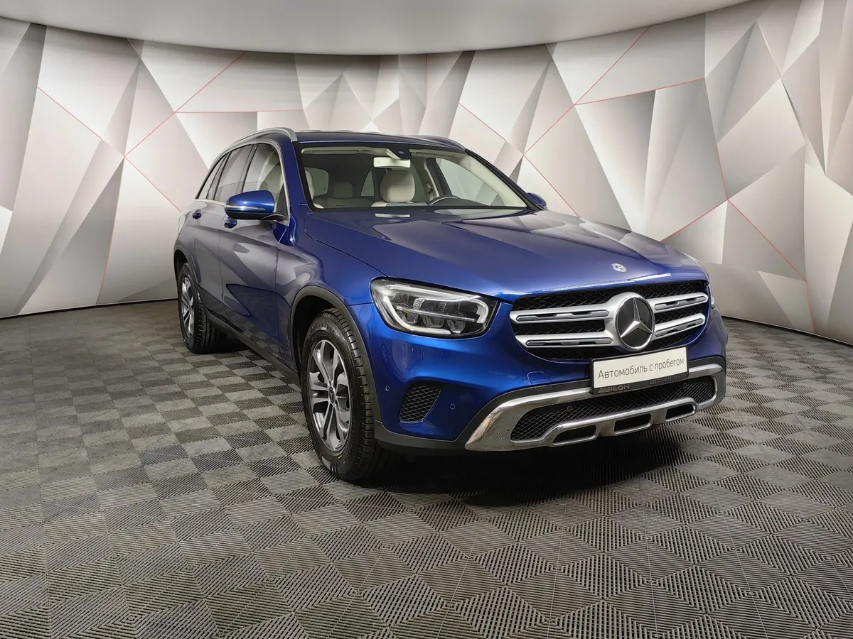 Mercedes-Benz GLC 220 d 9G-TRONIC 4MATIC (194 л.с.) Premium Синий в АВИЛОН. Слайд №3