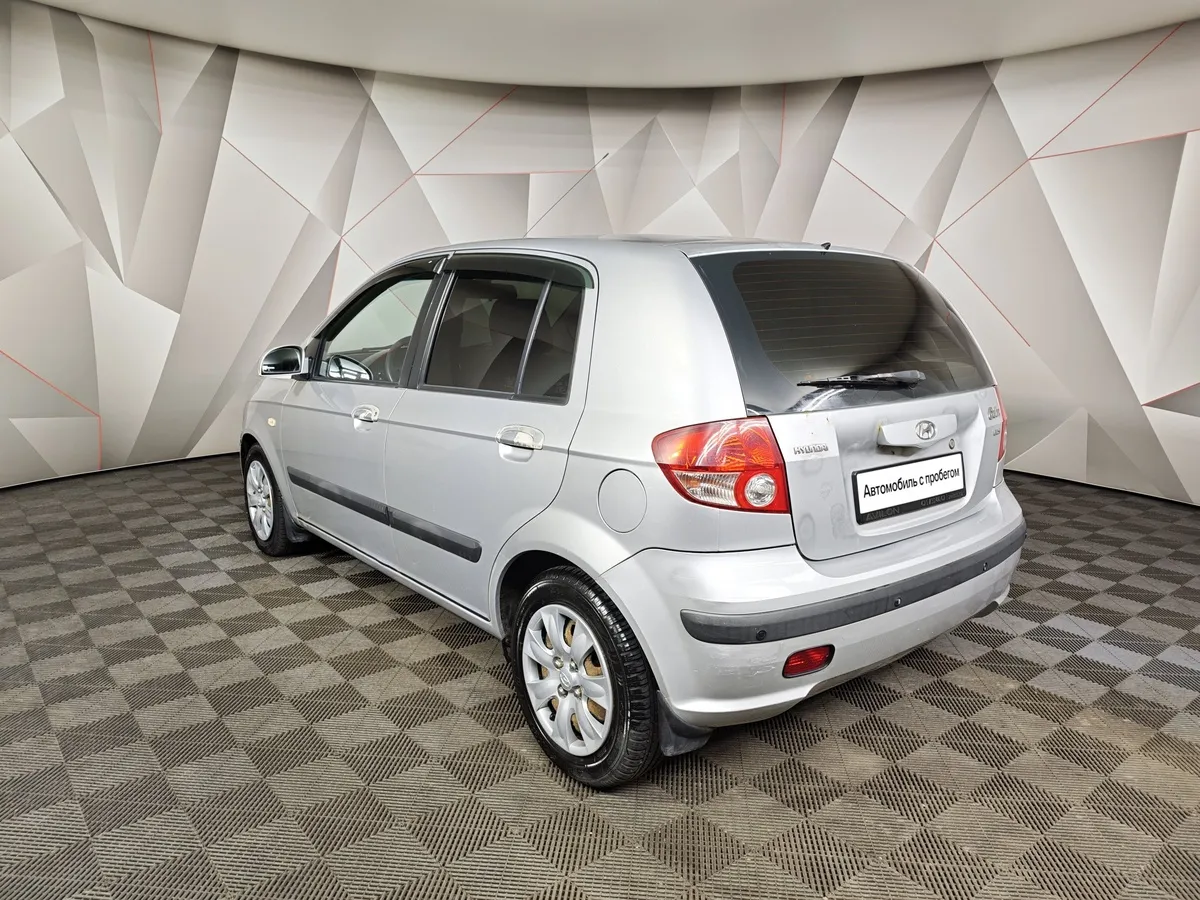 Hyundai Getz 1.3 AT (82 л.с.) Серебристый в АВИЛОН. Слайд №4