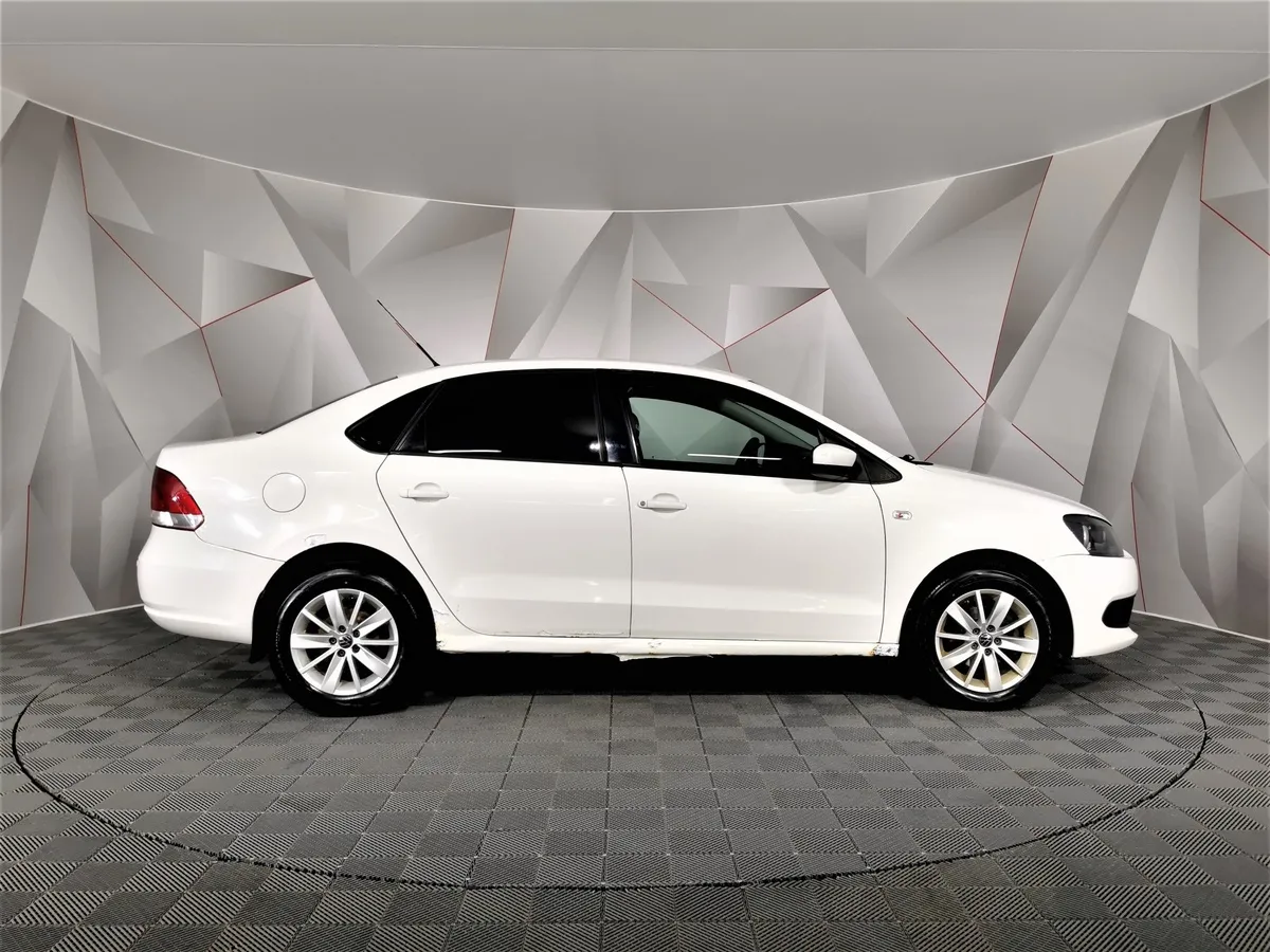 Volkswagen Polo 1.6 Tiptronic (105 л.с.) Trendline Белый в АВИЛОН. Слайд №6