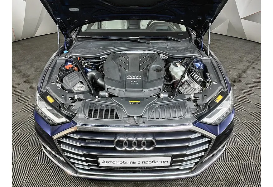 Audi A8 3.0 TFSI L tiptronic quattro (340 л.с.) Синий в АВИЛОН. Слайд №11