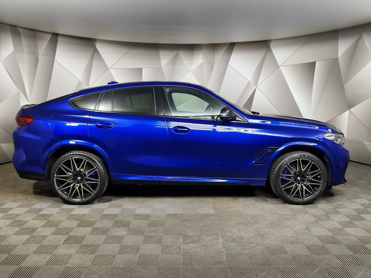 BMW X6 M 4.4 xDrive (625 л.с.) Competition Синий в АВИЛОН. Слайд №6