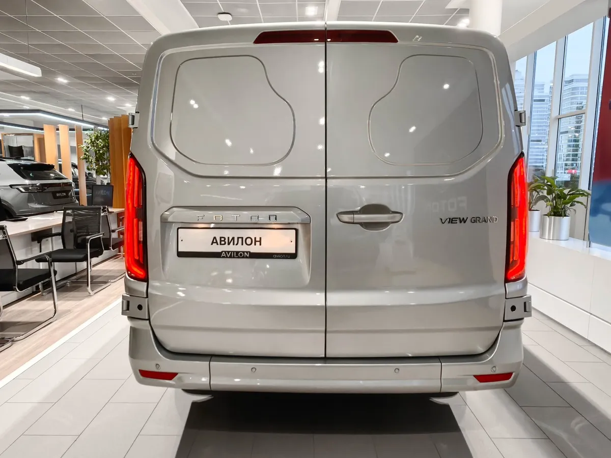 Foton View 2.0D 6MT RWD (159 л.с.) H1 1990 Серебристый в АВИЛОН. Слайд №4