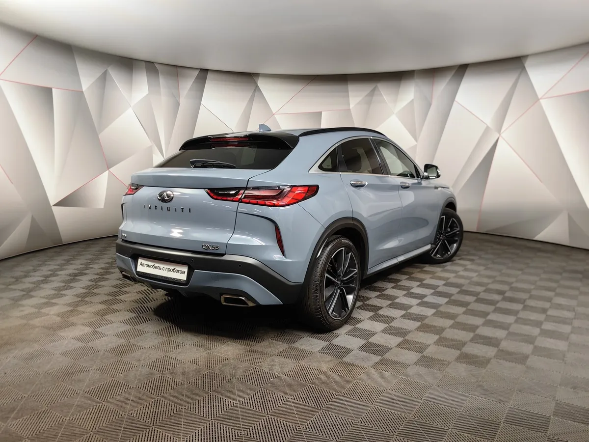 Infiniti QX55 2.0 CVT AWD (249 л.с.) Серый в АВИЛОН. Слайд №2