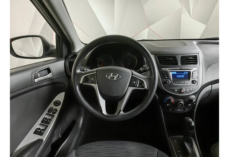 Hyundai Solaris 1.6 AT (123 л.с.) Comfort Серебристый в АВИЛОН. Слайд №17