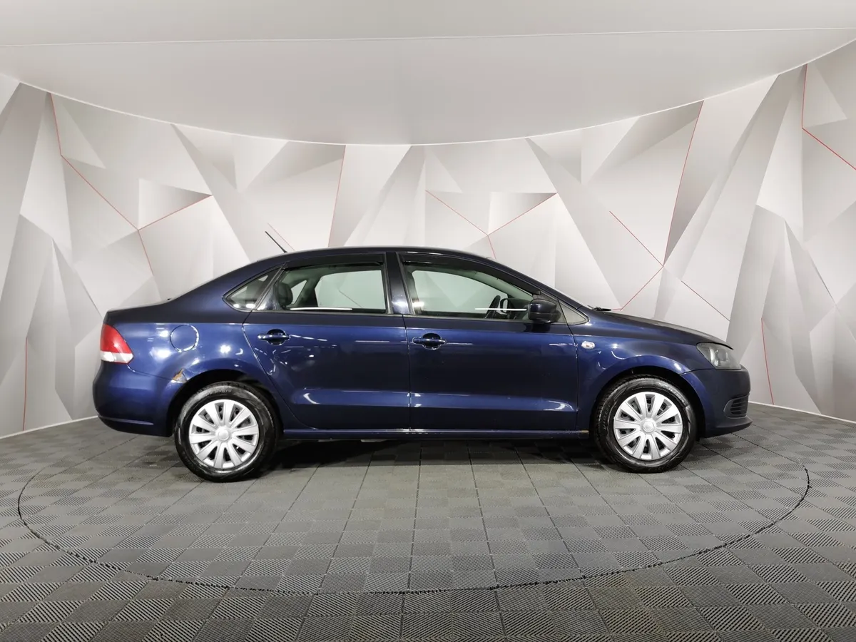 Volkswagen Polo 1.6 Tiptronic (105 л.с.) Comfortline Синий в АВИЛОН. Слайд №6
