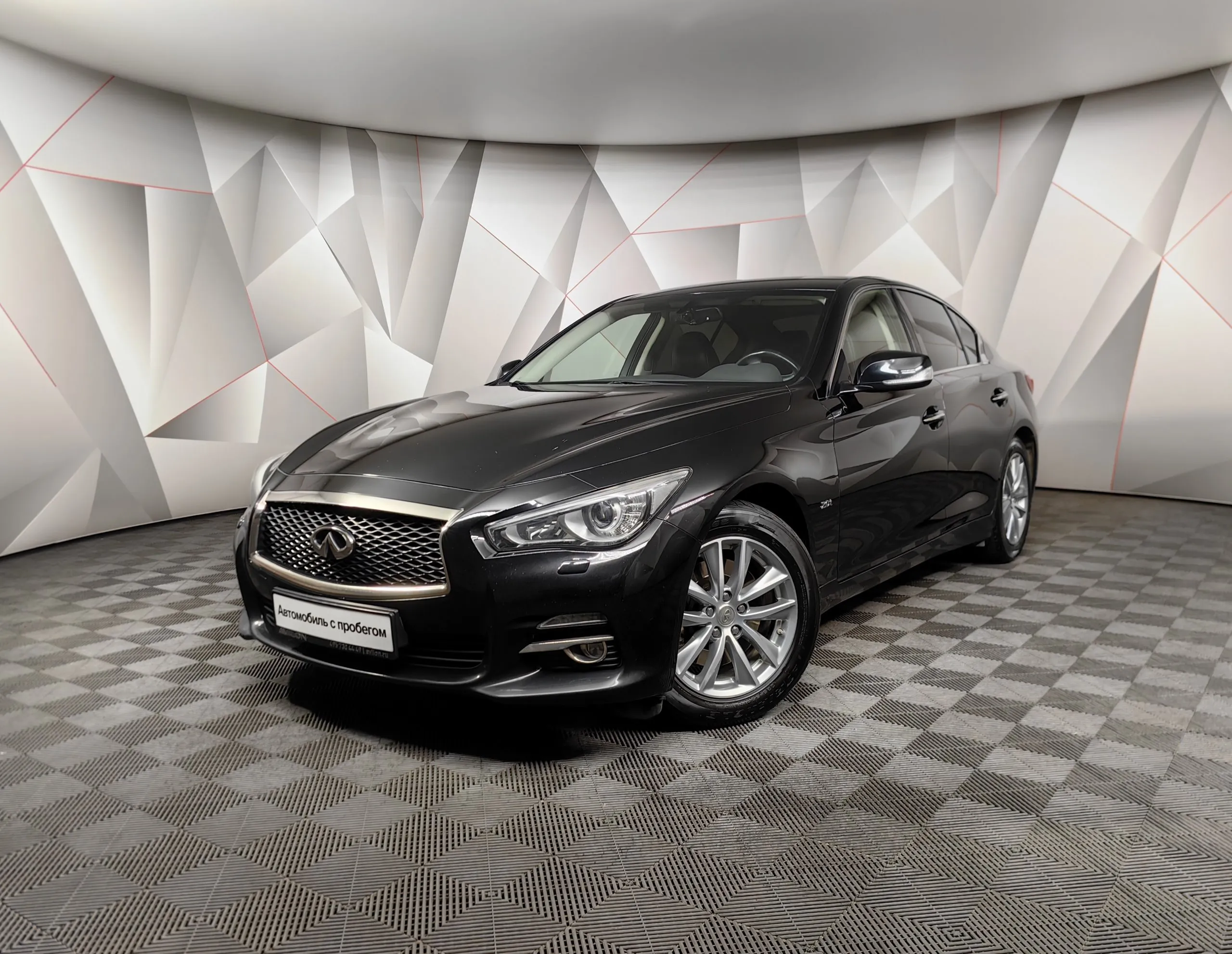 Infiniti Q50 2.0 T AT (211 л.с.) Черный в Москве № ТИ-UY40401. Купить  Infiniti Q50 I Автомат Бензиновый с пробегом 94529 км. Цена 2147000