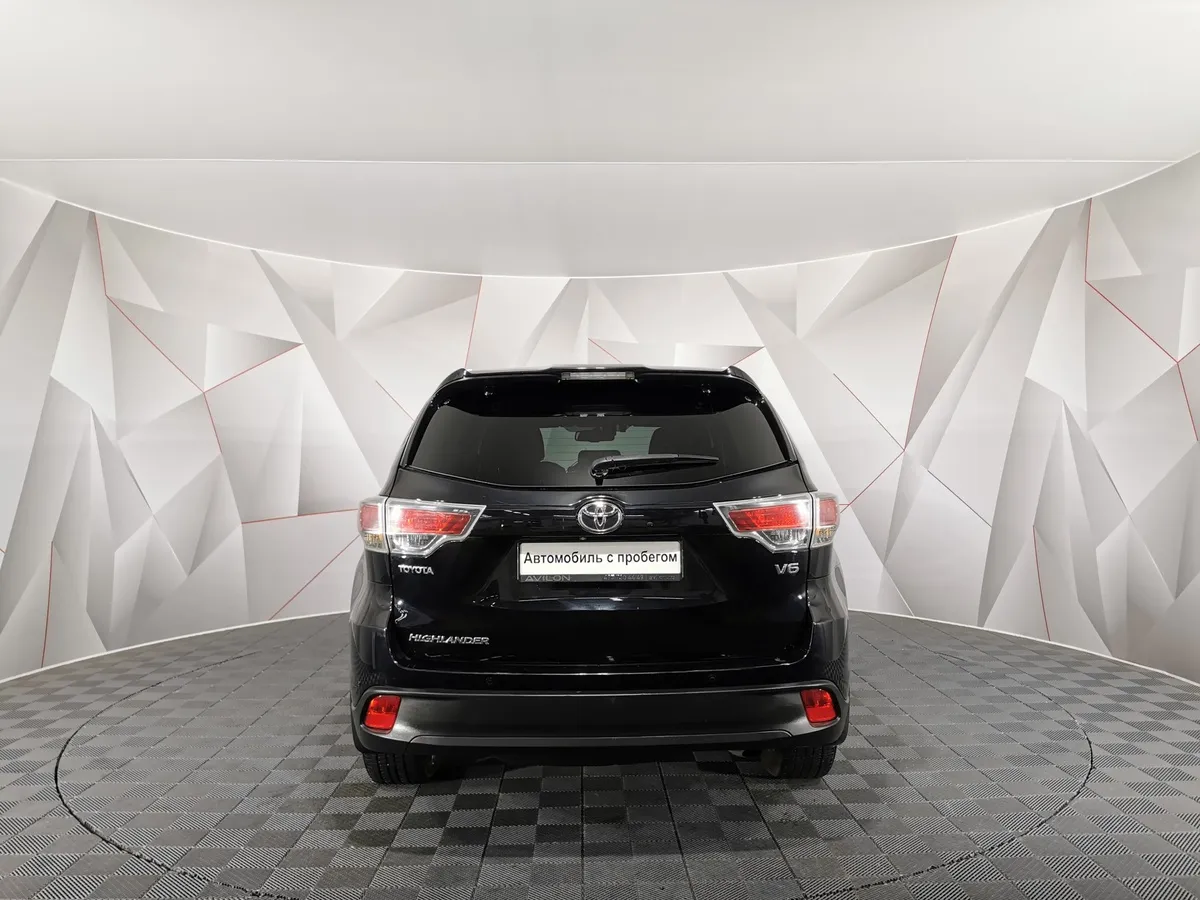 Toyota Highlander 3.5 AT AWD (249 л.с.) Престиж Черный в АВИЛОН. Слайд №8