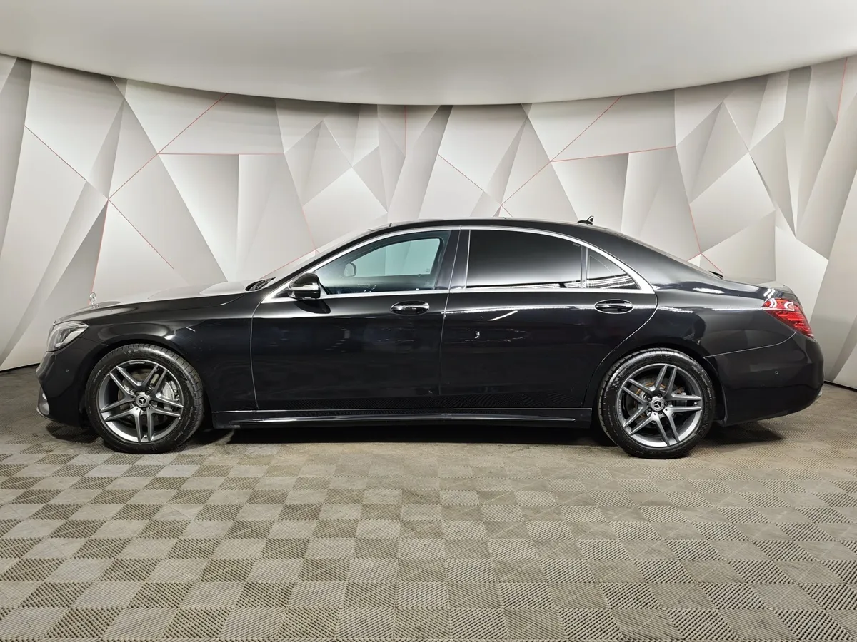 Mercedes-Benz S-Класс S 350 d 9G-Tronic 4Matic длинная база (249 л.с.) Черный в АВИЛОН. Слайд №5