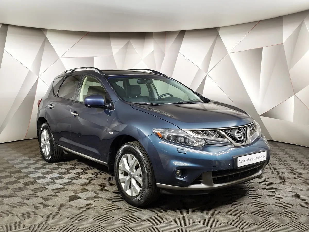 Nissan Murano 3.5 Xtronic AWD (249 л.с.) Синий в АВИЛОН. Слайд №3