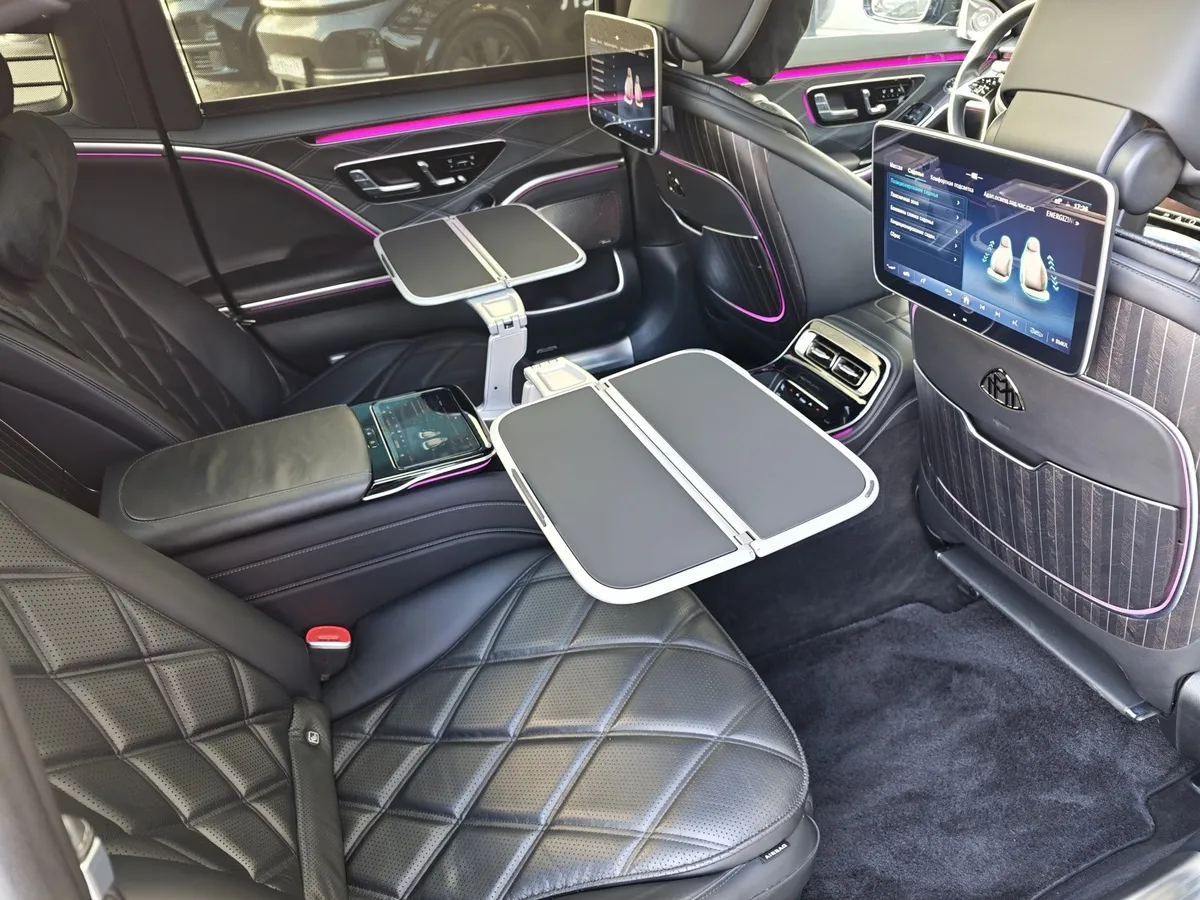 Mercedes-Benz S-Класс Maybach S 580 9G-Tronic 4Matic (503 л.с.) Night Series Черный в АВИЛОН. Слайд №25