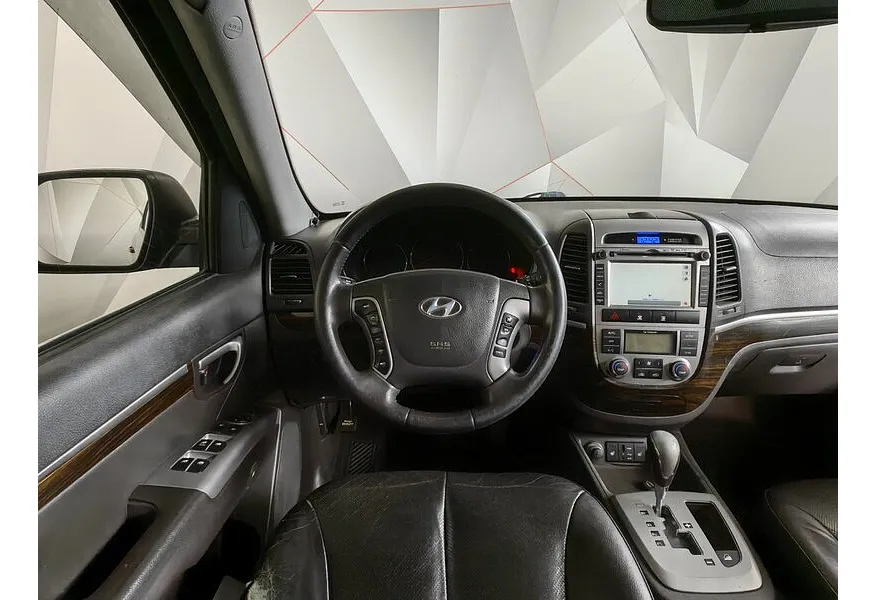 Hyundai Santa Fe 2.4 AT 4WD (174 л.с.) Черный в АВИЛОН. Слайд №18