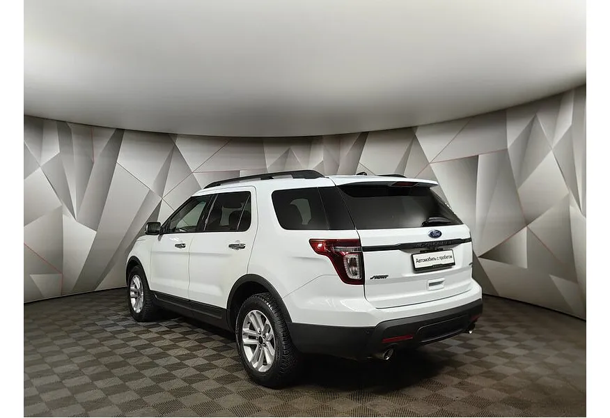 Ford Explorer 3.5 EcoBoost SelectShift 4WD (345 л.с.) Sport Белый в АВИЛОН. Слайд №4